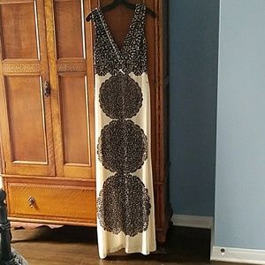 Diane von Furstenberg Snow Garden gown